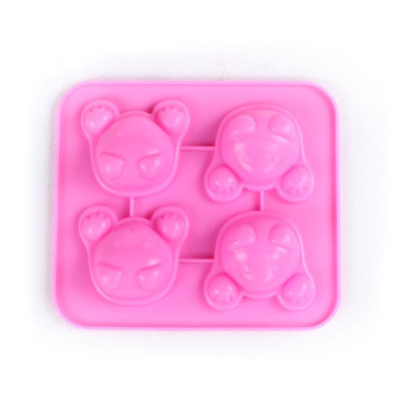 Cat Head Ice Cream Chocolate Silicone Cake Mold