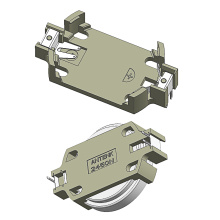 CR2450N Coin Cellule de batterie de batterie en trempette avec la broche PC