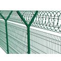 High quality powder coated garden 3d fence panel