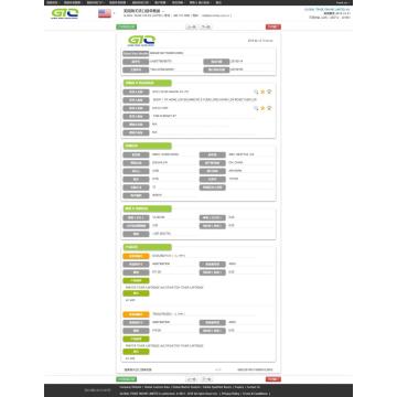 Cartucho de toner de impressora EUA Importar Dados Amostra