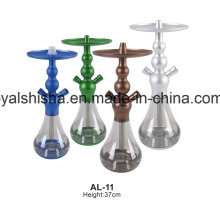 Nueva venta caliente Chicha EL Badia Aluminio Celeste Hookah Shisha