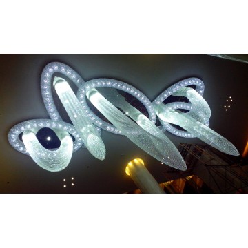 Decoración del hotel grandes lámparas de cristal de araña (ka0502)