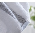 Canasin Dobby border Towels Luxury White