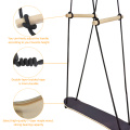 Kids Toys Wooden Garden Outdoor Skateboard Swing