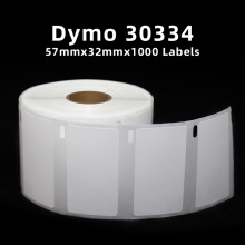 Pegatina de rollo de etiqueta térmica directa dymo 30334