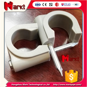 U Type Pipe Clip pour Australia Market with Nail