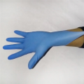 Purple Nitrile Coated Disposable Nitrile Gloves