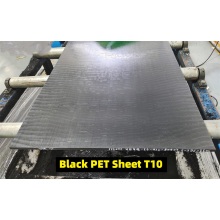 Black PET Plastic Plate Engineering Plate Cut