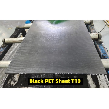 Black PET Plastic Plate Engineering Plate Cut