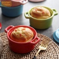 Dessert Bakeware Ceramic Bowl Ceramic Bowl with Lid