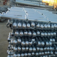 Cerca tubular galvanizada de alta calidad modificada para requisitos particulares de la barandilla de la barandilla