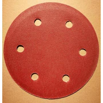 paper base aluminum oxide velcro disc