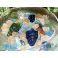 Crushed beach glass assorted