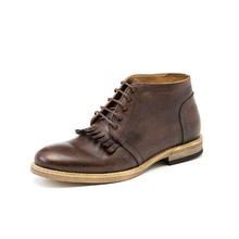 Fashion Genuine Leather Men Lace-up Shoes (NX 441)