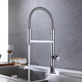 Spring Loaded Pullout Kitchen Faucet