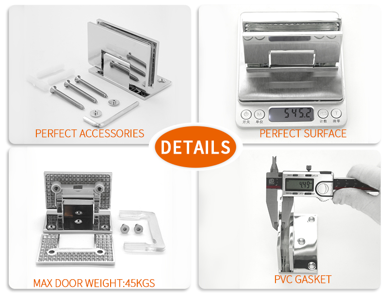shower hinge stainless steel