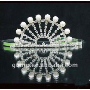 Tiaras de cristal de strass