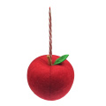 3D apple shape christmas hanging pendant