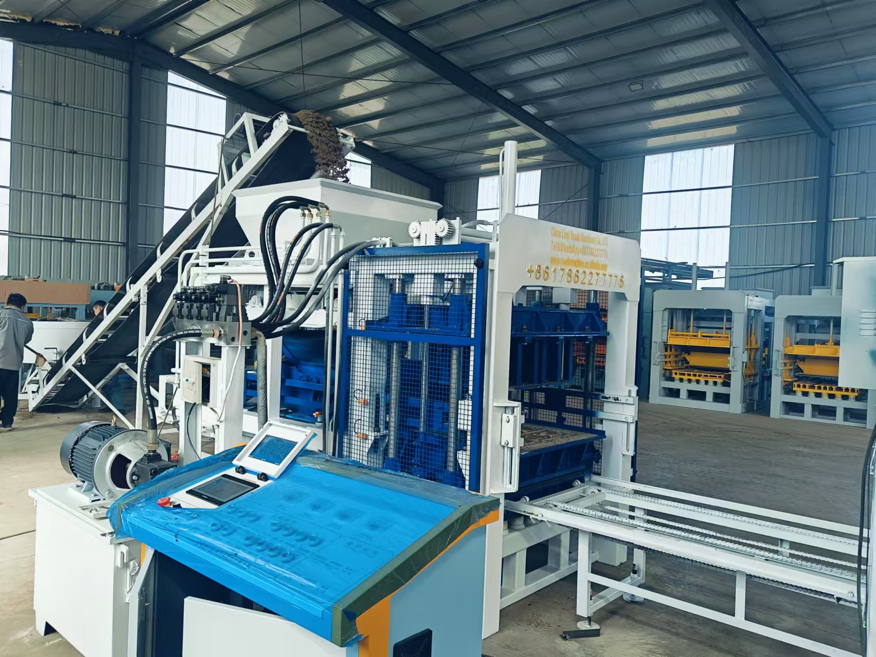 Concrete block machine for construction price Concrete block machine for construction price