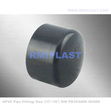 PVC Pipe Stitting End Cap DIN PN16