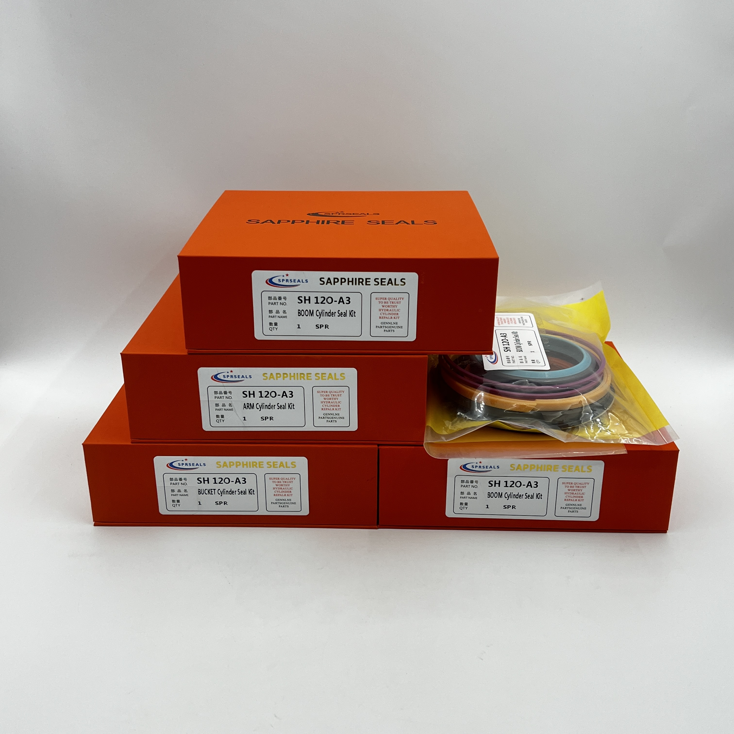 SH120-A3 Hydraulic seal repair kit (1) SH120-A3 Hydraulic seal repair kit (1)