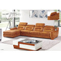 Latest Contemporary Synthetic Leather Sectional Sofa