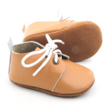 Chaussures Oxford pour bébé en cuir véritable de qualité supérieure