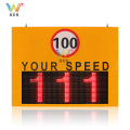 LED car speed radar detector Limit Sign