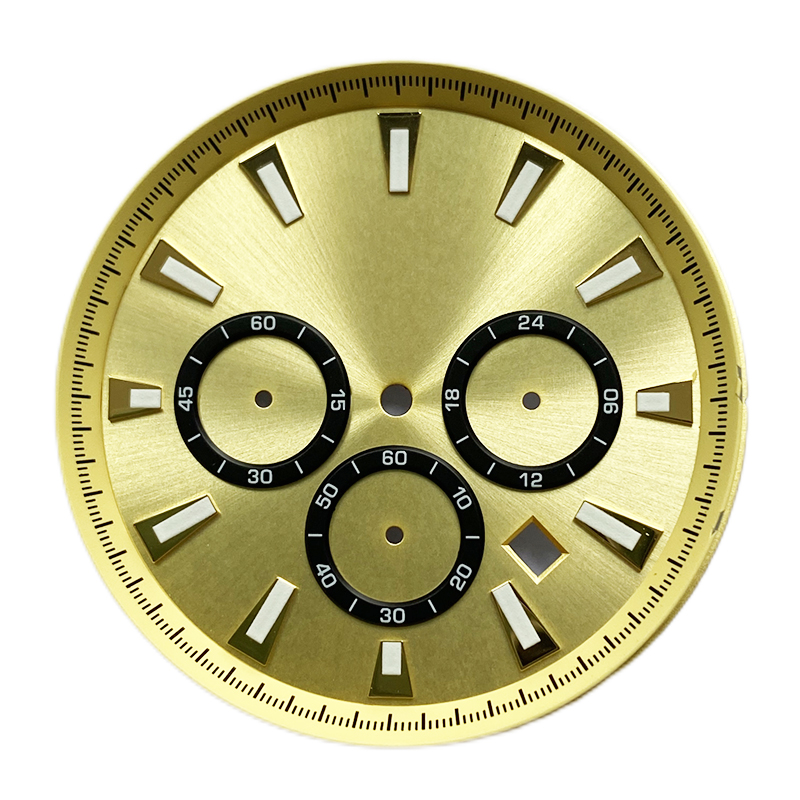 Chrono watch dial with 3 subdials Chrono watch dial with 3 subdials