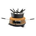 ELECTRIC STOVE WITH PIZZA PAN and fondue