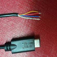 3A Load Current Type C Cable for Power Adaptor