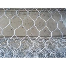 Caixa de malha hexagonal galvanizada e com revestimento de PVC