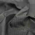 Wasser &amp; Wind-resistent Outdoor Sportswear Daunenjacke Woven Plaid Jacquard 100% Polyester Schwarz Garn Filament Stoff (FJ015)