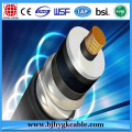 76/132(145) kiloVolt XLPE Insulated Corrugated Aluminium High Voltage Power Cable and wire