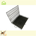 Factory direct folding dog cage crate