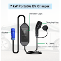 7 kW Wechselstromtragbarer EV -Ladepfahl OEM/ODM