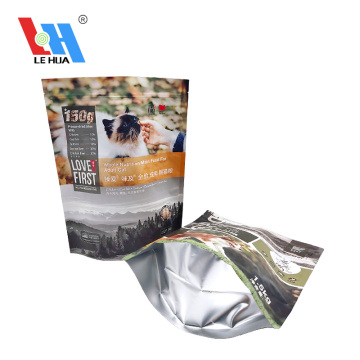 Aluminium-Zip-Lock-Doypack für Lebensmittelqualität für Haustier behandeln