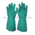 15mil Unlined Green Nitrile Industrial Glove