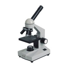 Microscopio biológico monocular para uso en laboratorio