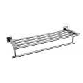 Bathroom Stainless Steel Double Row Towel Rack