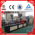 plastic recycling twin screw pelletizing extruder CE ISO