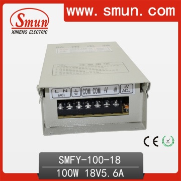 100W 18VDC 5.6A Rainproof Switching Power Supply with CE RoHS