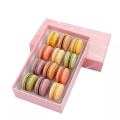 Rigid Carton Boxes 12 Macarons Custom Logo