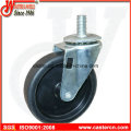 4 Inch Light Duty PP Swivel Caster with 1/2 Threaded Stem