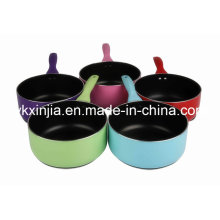 Kitchenware Colorful Aluminum Ceramic/Non-Stick Sauce Pan Cookware