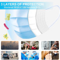 Disposable 3 Ply Anti Virus Medical Face Mask