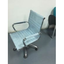 À la vente Chaise de bureau de bureau en tissu gris (FOH-F15-B)