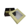 Cardboard Paper Packing Box with  Clear Window