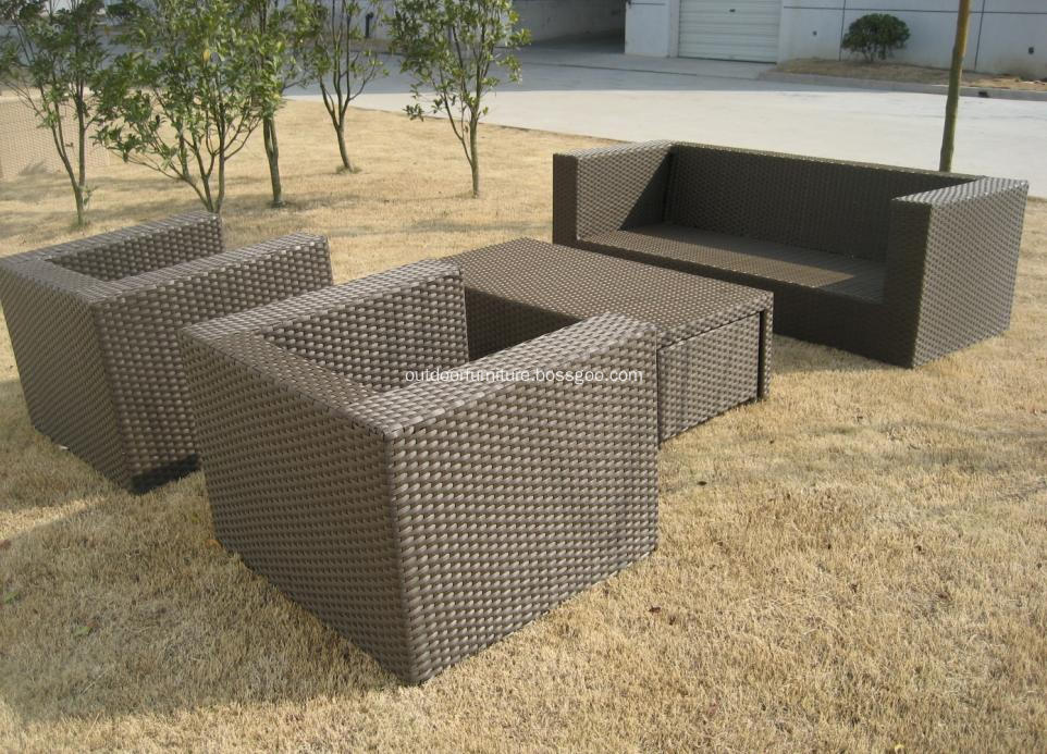 DLR1108-14 Garden Comfortable Classic Sofa Furniture Set
