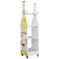 POS drinks flooring metal frame display